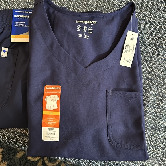 Scrubstar premium scrub wear, core essentials, collection size large NWT - Picture 2 of 5